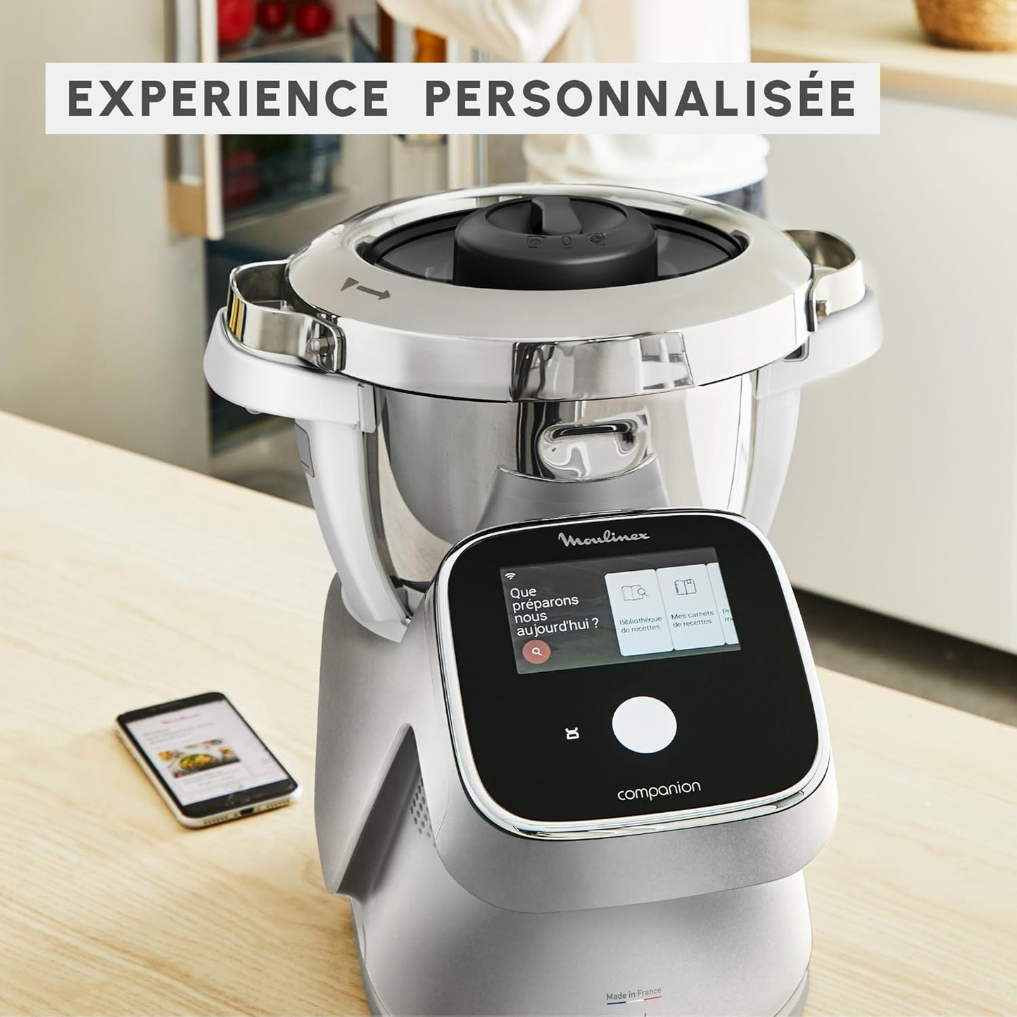 Moulinex - I-Companion Touch Pro Robot Cuiseur 4.5 L - Argent