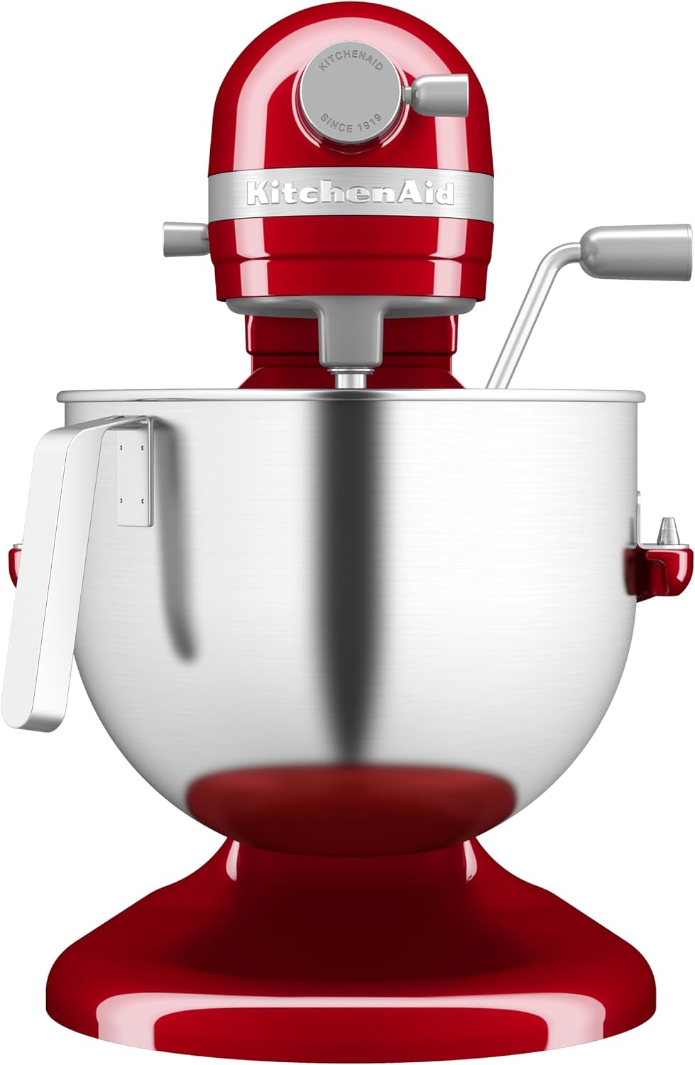 KitchenAid Robot Pâtissier Professionnel 6.6L Relevage Bol, Engrenages Tout Métal, 11 Vitesses, Démarrage Progressif, Protection Surchauffe, Rouge Empire