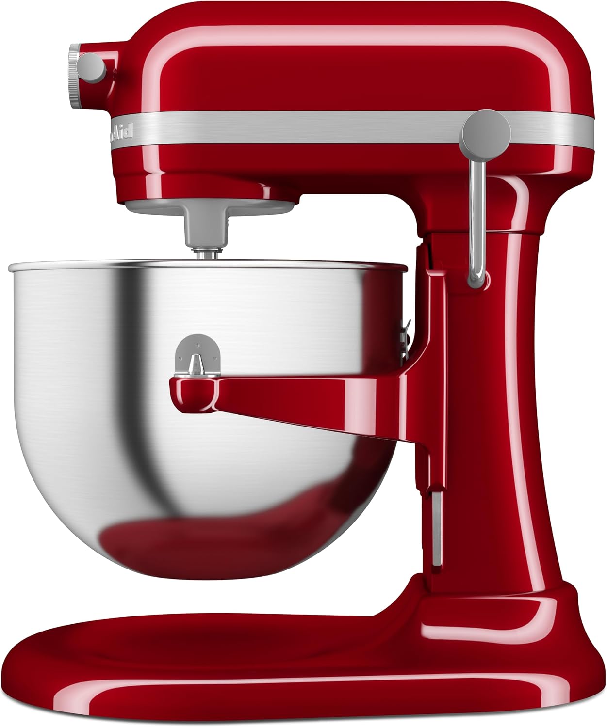 KitchenAid Robot Pâtissier Professionnel 6.6L Relevage Bol, Engrenages Tout Métal, 11 Vitesses, Démarrage Progressif, Protection Surchauffe, Rouge Empire